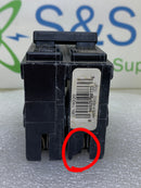 Connecticut Electric UBITB220 / UBITB220C 20 Amp 2 Pole 120/240V Breaker - Flaw