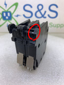 Eaton/Cutler-Hammer CH290 90 Amp 2 Pole 120/240V Breaker - Plastic Foot - Flaw