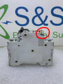 Merlin Gerin Multi9 C60N 5A 1P 277V Type D Din-Rail Mount Circuit Breaker - Flaw