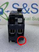 Square D QOB280 80 Amp 2 Pole 120/240V Bolt On Circuit Breaker - Cosmetic Flaw