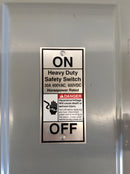 Siemens HF261 Nema1 30A 600VAC Fused Disconnect Safety Switch Includes 2: FLSR20ID Fuses