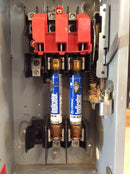 Siemens HF261 Nema1 30A 600VAC Fused Disconnect Safety Switch Includes 2: FLSR20ID Fuses