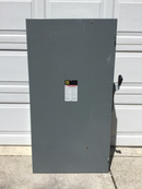Square D Du325 Safety Disconnect Switch, Non-Fusible, 400a, 240v, 3pole, Nema 1