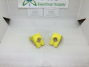 (2) Square D PKSB1HA Lug Service Barriers for Use on QOM Mains TPV NVE35878