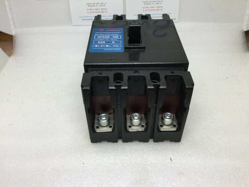 Mcpherson Nf225-Ms 225 Amp Molded Case Switch Uiac690v 50-60hz