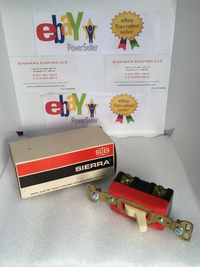 (Lot Of 9) Sierra, 5023bk, Q-T 3 Way Toggle Switch (Black) Sola Basic