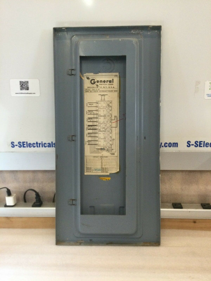 Main General Switch General Switch Corp 1041-12 W 125a 120-240ac Panel Door