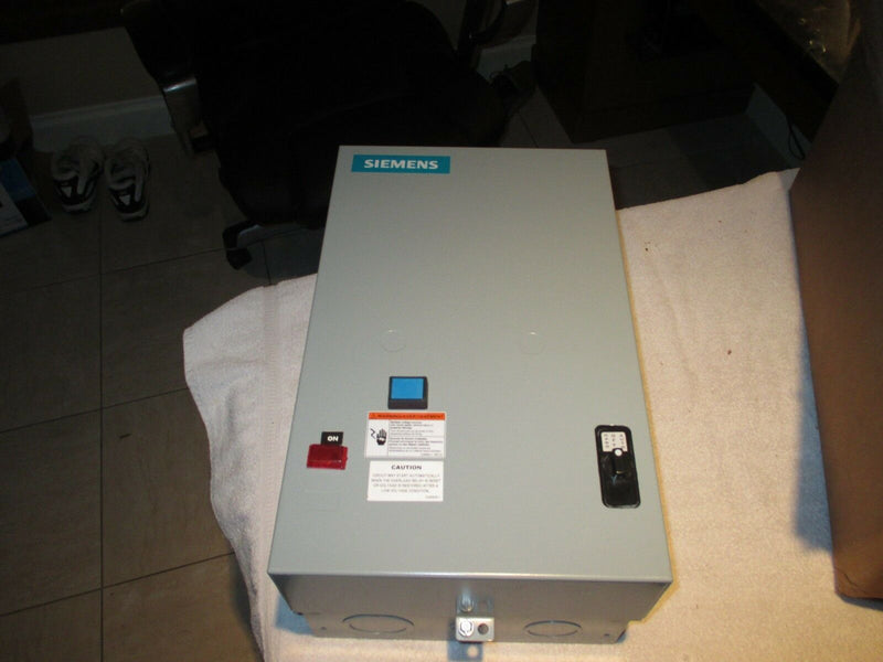Siemens 14cuc32bj Heavy Duty Motor Starter, Solid State Overload, Auto/Manual R