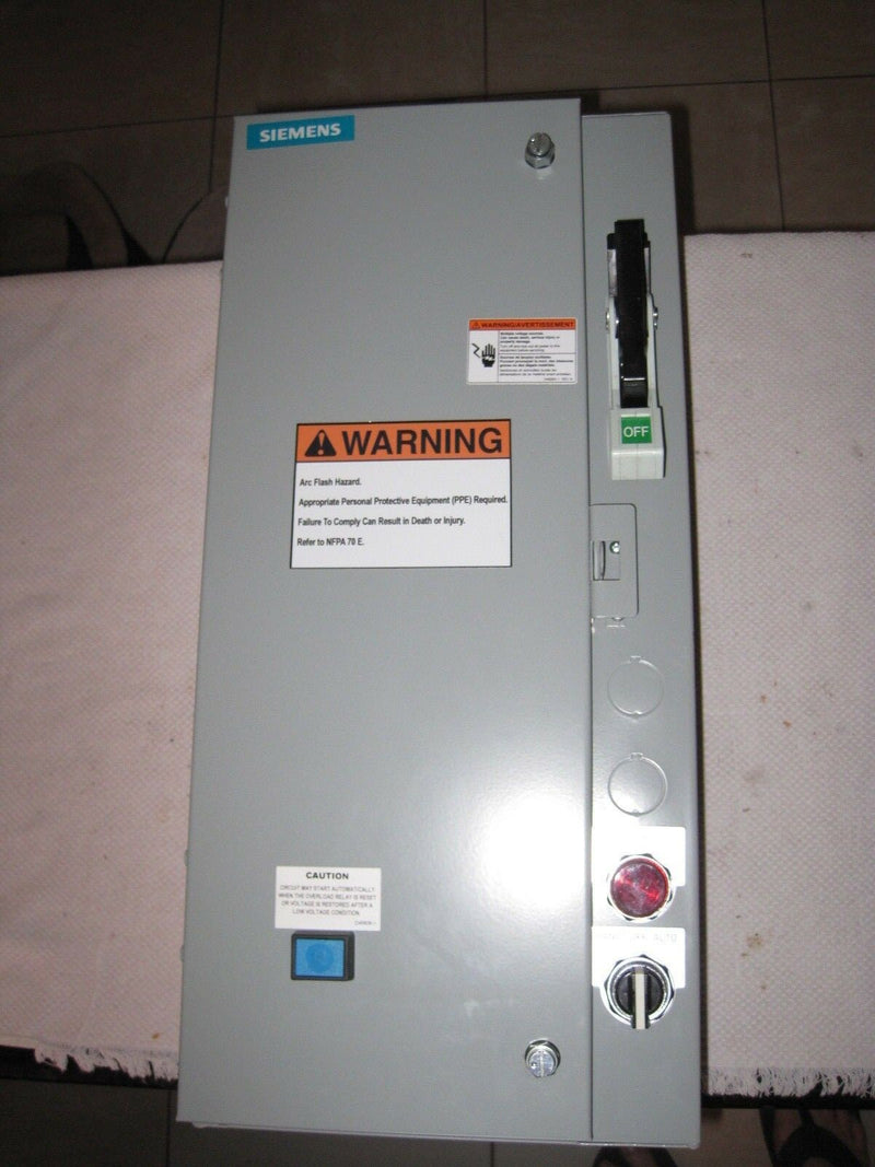 Siemens 17cub92bj11 Starter, Magnetic, Non-Reversing, 30 Amp