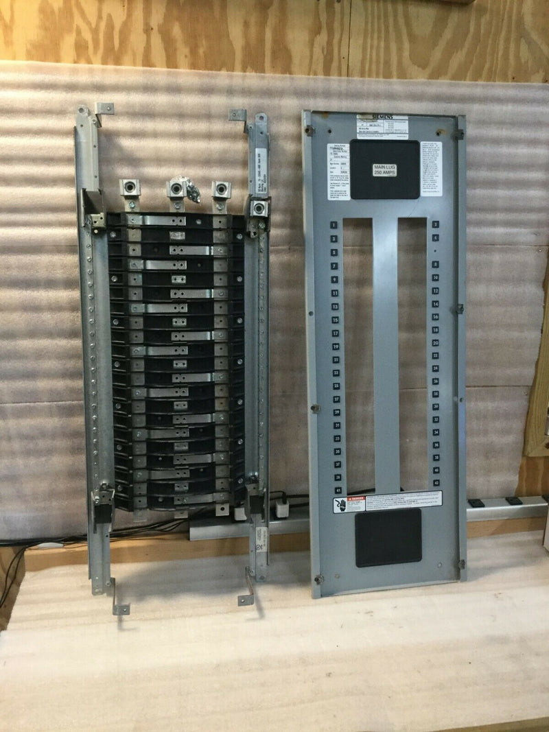 Siemens P1c42ml250ats 250 Amp 208y/120 3ph 4w Breaker Panel Guts& Deadfront Only