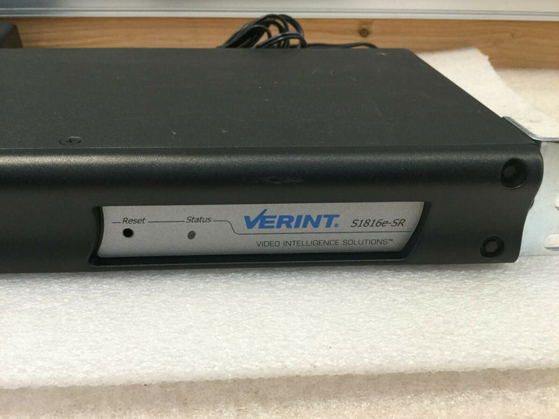 Verint S1816e-Sr H.264 Video Encoder Ip Security Surveillance System