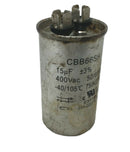 Capacitor CBB66SH / E317803 15uf+3% 400V 50/60hz 750k/1w