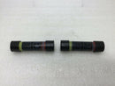 (Lot of 2) ACSR Homac Insulinks Red and Yellow 1/0 ACSR
