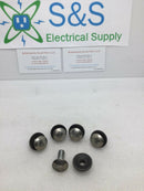 (Lot Of 5) Carridge Bolts, 3/8 Nuts