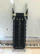 Square D 200 Amp 120/208 3 Phase CTL Panelboard Guts Only QOB Bolt On Breaker