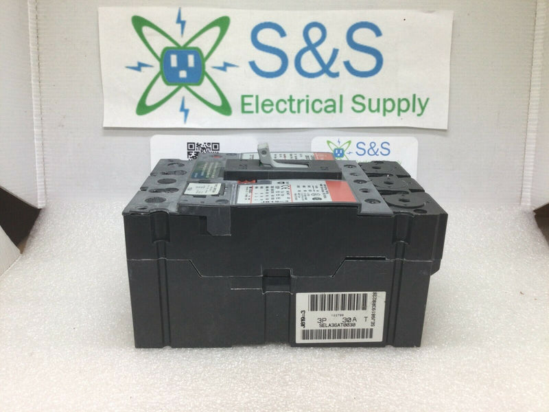 Ge General Electric Sela36at0030 3p 600v 30a Spectra With Srpe30a15 Plug