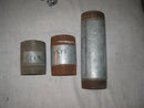 (3) Piece Assortment 3 1/2" Pipe Nipples