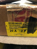 Square D EDB24020 20 Amp 2 Pole 480/277V Circuit Breaker