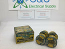 (Lot Of 4) T 15 F, 15 Amp Fusetron Dual-Element Fuses (Bin 2)