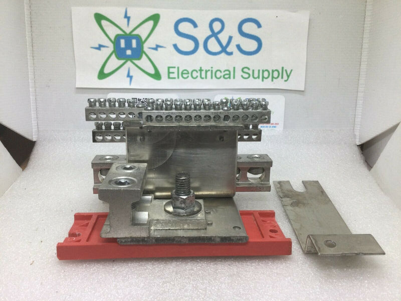 Square D Hc4sn 400 Amp Solid Neutral Assembly, New!