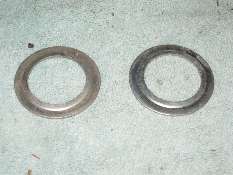 (Lot Of 2) 1-1/4" To 1" Galvanized Steel Conduit Reducing Washer (Washers)