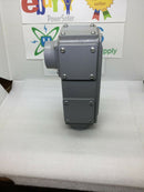 Arlington Conduit Outlet Body,1-1/4 In., 933nm, Gray