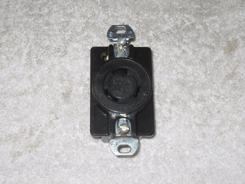 Hubbell Hbl2310 Twist Lock Receptacle 20amps 2 Pole 3 Wire L5-20r
