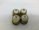 (Lot Of 4) T 15 F, 15 Amp Fusetron Dual-Element Fuses (Bin 2)