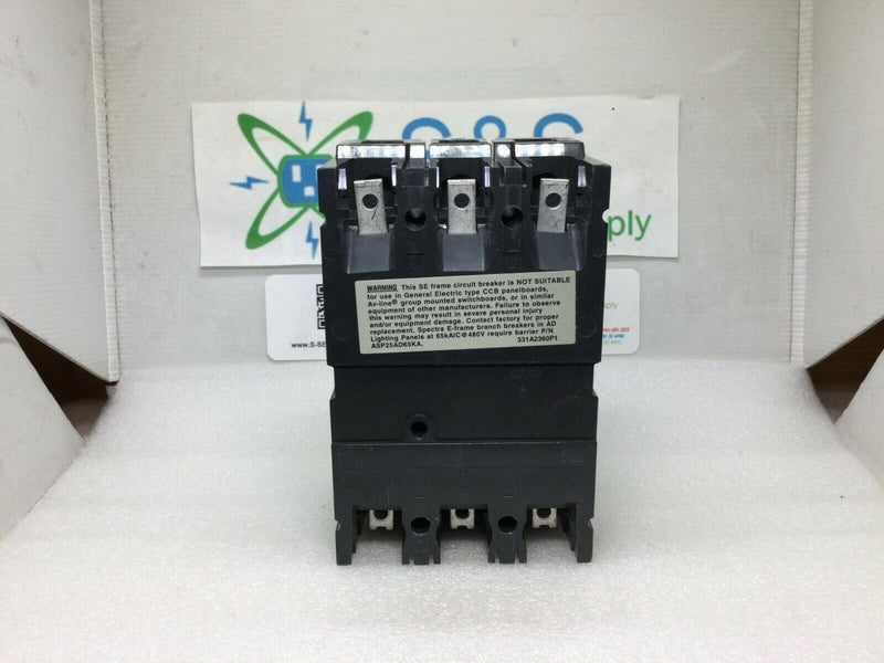 GE/General Electric SEPA36AT0030 Spectra Series Circuit Breaker SEPA 30a 600v