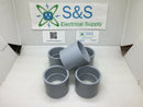 PVC 2" Coupling Fitting Gray, Electrical PVC Coupling Sch40