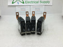 (4) Airpax Lelk1-1rec4-52-10 10 Amp Dc Breaker With Copper Mounting Foot