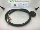 Ge E115330 Dryer Cord Ws-001p 4 Prong 125/250 Volt 30 Amp 4' Ul Black Well Shin