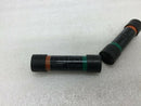 (2) T&B Homac Al Serventr Comp Splice Uog48 Orange& Green, 1-2 Str, Csa-22 5/8,