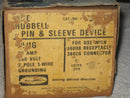 Hubbell Hbl360ps 60 Amp  250 Volt  Watertite Plug New Old Stock