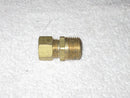 3/8" Tube Od Rubber Ferrule Compression  To 1/2" Male Npt Fitting  Connector