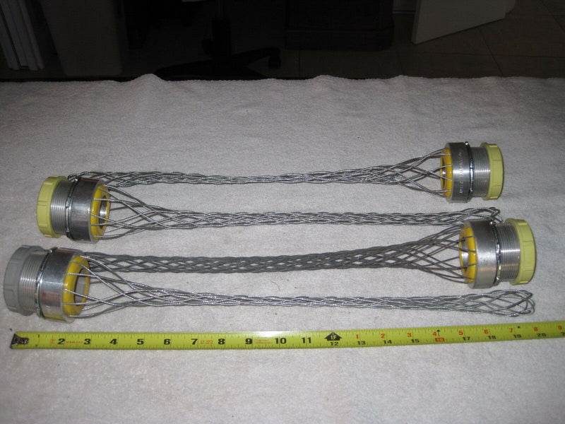 (1) Amtec 7303-015 2" Npt Threaded Strain Relief 1.50"-1.70" Cable Range