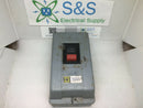 Square D Manual Starter Stop Switch M-0 Class 2510 Mbg2 W/ Enclosure