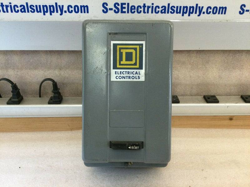 Square D Magnetic Motor Starter M0558f Class 8536- Form Sâ Case Only