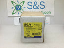 Square D Qob2501021, 50 Amp 240 Volt 2 Pole Circuit Breaker Shunt Trip