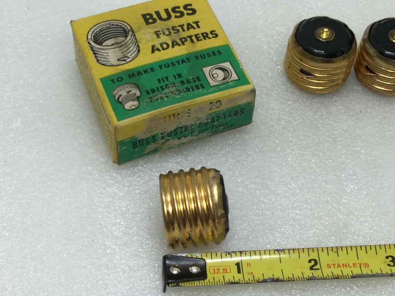 (Lot Of 3) Buss 20 Amp Fustat Adaptors (Bin 2)