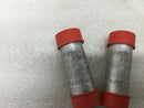 (2) New In Open Box Penn Union Pik11 Pik-11 Red Cap Conductor 5/8" 2acsr-1-2str