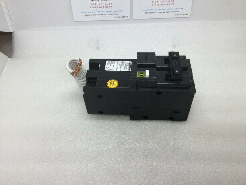 Square D/Homeline HOM220AFCI 2 Pole 20A Type HOM AFCI Protected Circuit Breaker