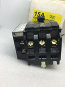 Square D Qob315vh1021 3 Pole 15 Amp
