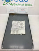 Cutler Hammer Ch2br Type 3r Circuit Breaker Box Rainproof Cover