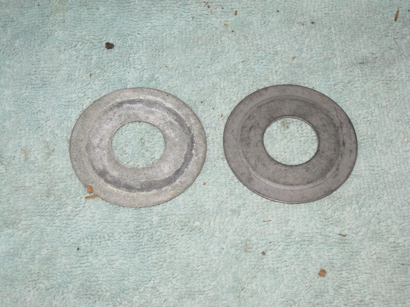 (Lot Of 2) 1-1/4" To 1/2" Galvanized Steel Conduit Reducing Washer (Washers)