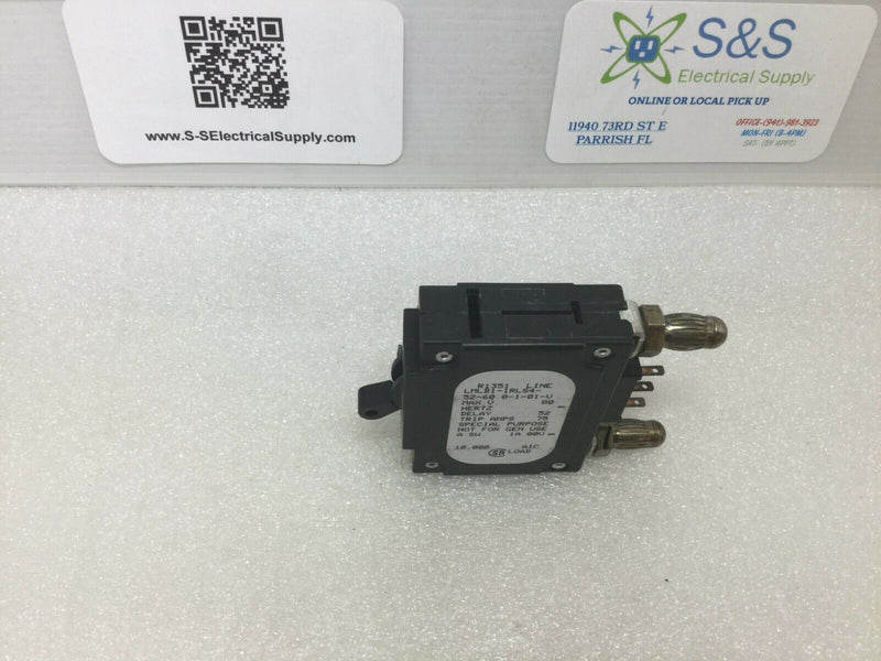 AIRPAX LMLK1 DC Circuit Breaker - 40 Amp - 1-1RLS4-29877-17-V