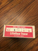 Lot Of 5!!!  Littelfuse  Nls 3 Fuse 3 Amp 600 Volt  Nls3