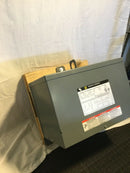 Square D 3T66F Transformer 3 KVA Primary 208-240V 3R Enclosure