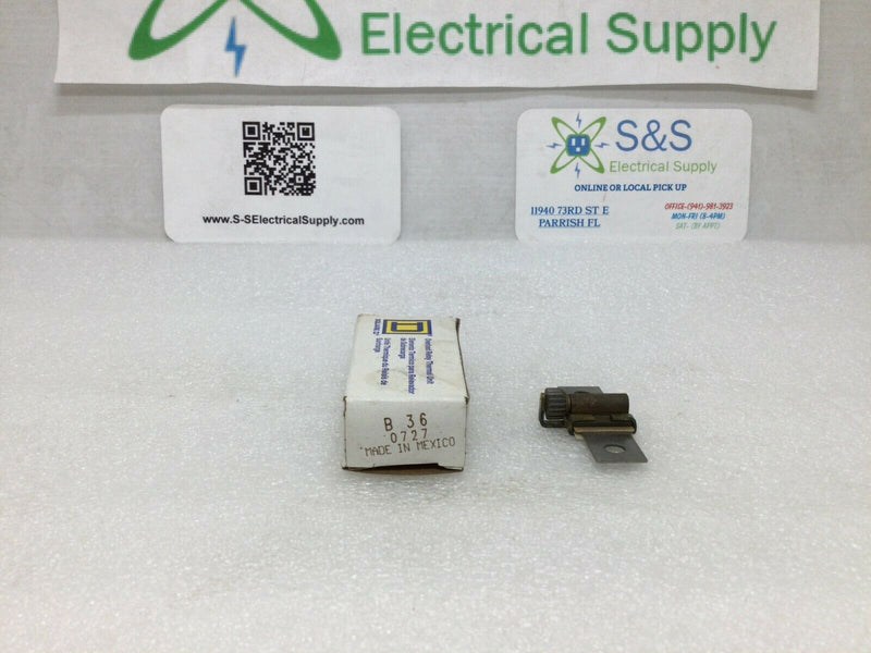 Square D Overload Relay Thermal Unit B 36