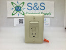 Pass & Seymour Legrand 1595-SWTTRICC4 Switch/GFCI Ivory 15 Amp 120v